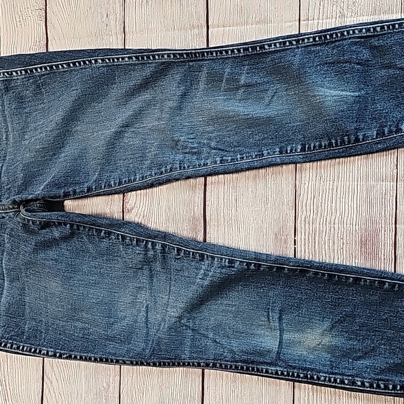 Madewell 27P 10" high rise skinny jeans w/raw edge - Picture 11 of 13